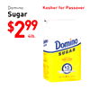 Domino Kosher for Passover Sugar $299 4lb. - Domino - SUGAR - PURE CANE 15