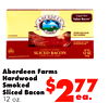 Aberdeen Farms Hardwood Smoked Sliced Bacon