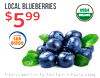 LOCAL BLUEBERRIES USDA ORGANIC SUPPORT SAN DIEGO Fresh picked from Fairfield Farm in Pauma Valley!