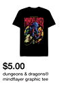 dungeons & dragons® mindflayer graphic tee