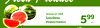 Grown in USA Seedless Watermelon 599 ea.