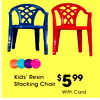 Kids' Resin Stacking Chair