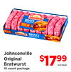 Johnsonville Original Bratwurst