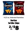 Doritos Doritos NACHO - 9.25 oz. Selected Varieties Doritos Tortilla Chips 2/$8 for