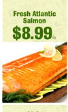 Fresh Atlantic Salmon