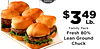 Farms $349 Lb. Family Pack Fresh 80% Lean Ground Chuck