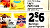 NACHO 6-10.75 Oz Bag Lay's Party Size Selected Varieties 8.8-13 Oz Bag - Ja FOR utz Bachman Specials Jax or Popcorn