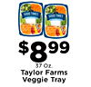 - GOOD adidas TIMES - - - $ 899 37 Oz. Taylor Farms Veggie Tray