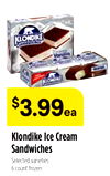Klondike Ice Cream Sandwiches