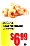 Gooked Shrimp Camarones
