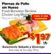 Fresh Boneless Skinless Chicken Leg Meat