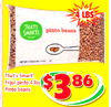4 LBS THAT'S pinto beans SMART! NET WT That's Smart! Frijol pinto 4 lbs 86 Pinto beans