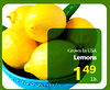 Grown In USA Lemons 1 49 Lb.