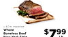 U.S.D.A. Inspected Whole Boneless Beef $799 Now York Strin