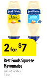 Best Foods Squeeze Mayonnaise