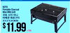 KOTO Portable Charcoal Mini BBQ Grill 01 35 X 27 X24 CM/EA $11.99 +TAX