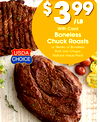 Boneless Chuck Roasts