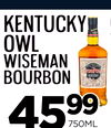 kentucky
owl
wiseman
bourbon
45459999
750ML
c
v