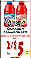 CAMARONAZE COCKTAIL DE TOMATE Y CAMARON CAMARONAZO TOMATO & SHRIMP COCKTAIL 2/$ 5 MUST for BUY2