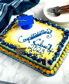 Haggen Graduation ¼ Sheet Cake