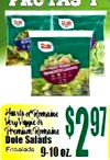 C Dole Salads Ensalada 9-10 oz.