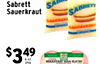 Sabrett Sauerkraut SABRETT this