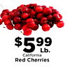 California Lb. Red Cherries