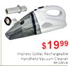 $1999 Impress GoVac Rechargeable Handheld Vacuum Cleaner IM-1001W