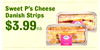 Sweet P's Cheese Danish Strips