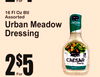 24
For
16 Fl Oz BtlAssorted
Urban MeadowDressing
2
For
5$