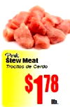 Perk Stew Meat Trocitos de Cardo