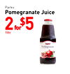 Parks Pomegranate Juice 1ltr. Pomegranate