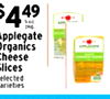 449 - - Applegate Organics Cheese lices elected arieties