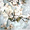 Blooming Flower 24-Inch Canvas Wall Art
