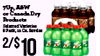7UP, ASW Products 2/$ 10