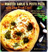 Roasted Garlic & Pesto Pizza with Deep Fried Crust
