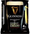 George Killian's Irish Red Lager OR 4 PACK 14.9 OZ Guinness Draught