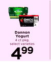 Dannon Yogurt