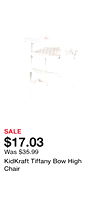 KidKraft Tiffany Bow High Chair