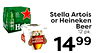 Stella Artois or Heineken H Beer 12 pk. STELLA ARTOIS 1499