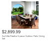 SunVilla Palafox 9-piece Outdoor Patio Dining Set