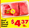 Beef Eye of Round Roast