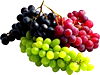 Red, Green, or Black Seedless Grapes