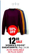 WOMEN'S CG/CG® SWEATSHIRTS