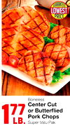 Center Cut or Butterflied Pork Chops