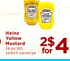 Heinz Yellow Mustard