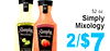 52 oz. Simply - - Mixology Simply Simply 2/$7