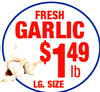 FRESH GARLIC LG. SIZE