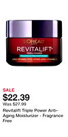 Revitalift Triple Power Anti-Aging Moisturizer - Fragrance Free