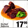 Dry Beef Basturma